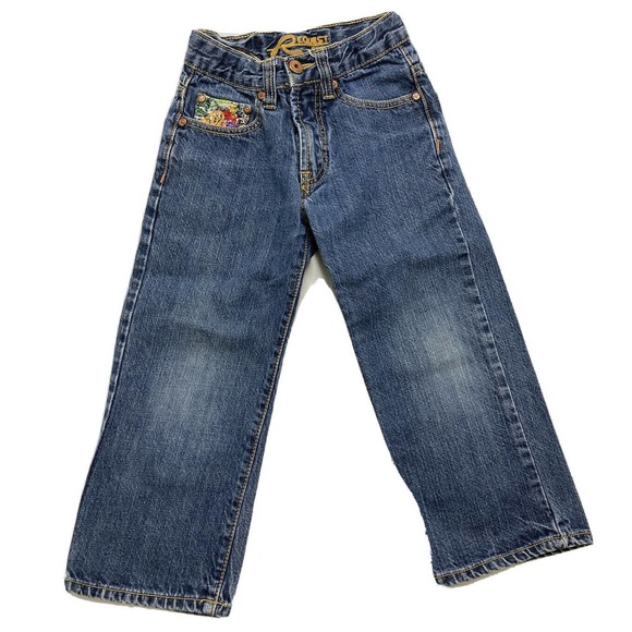 Request Girl's Jeans Blue Denim Pocket Pants Toddler Jeans Size 4 Orig.$22 - Picture 1 of 12